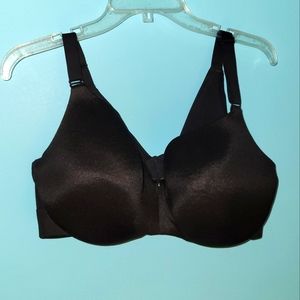 Cacique Black Bra Satin sz. 42DD